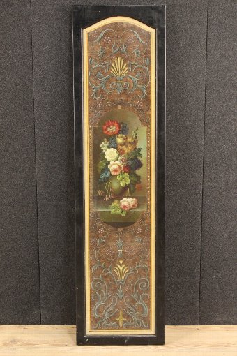 Antique Four Italian decorative panels of the 20th century