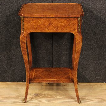 Antique French coffee table in rosewood of the 20th century