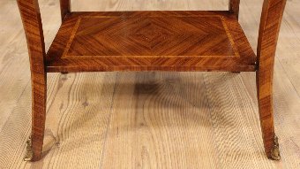 Antique French coffee table in rosewood of the 20th century