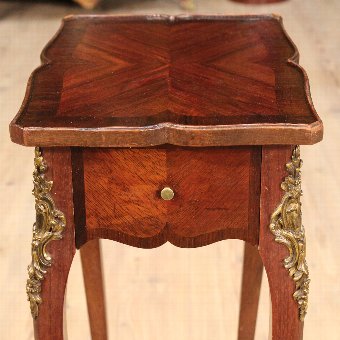 Antique French low table of the 19th century
