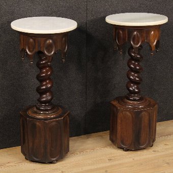 Pair of Spanish columns of the 19th century