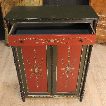 Antique Dutch hand-painted cabinet of the 20th century