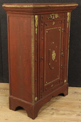 Antique Italian cabinet in painted wood