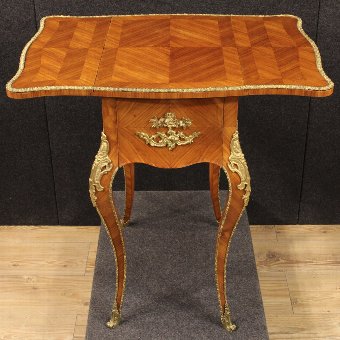 Antique French side table in rosewood from the early 20th century