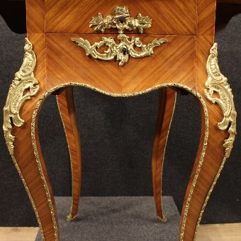 Antique French side table in rosewood from the early 20th century