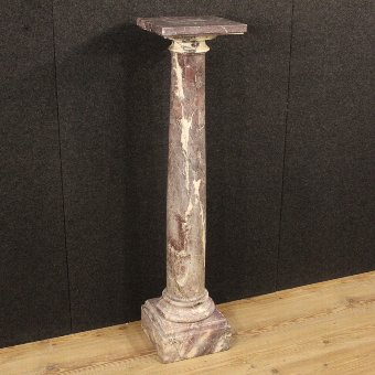 French marble column of the early 20th century