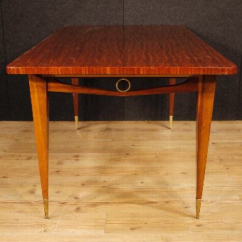 Antique Italian design table in mahogany