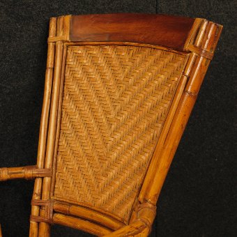 Antique Pair of design armchairs stamped Kalma Ramon Castellano