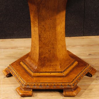 Antique Dutch table in burl