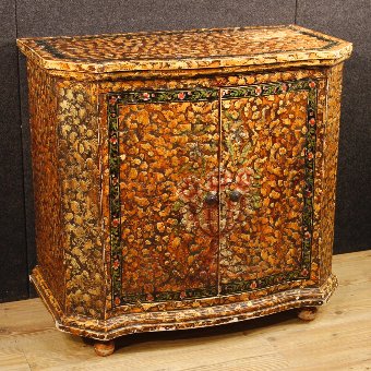 French painted sideboard with two doors