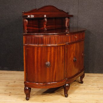 Antique French sideboard in mahogany wood