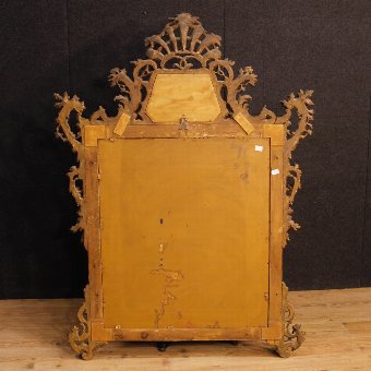 Antique Venetian gilt mirror