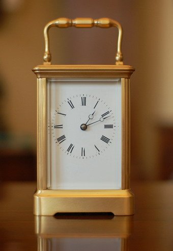 CORNICHE CARRIAGE CLOCK