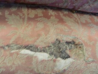 Antique early Victorian sofa