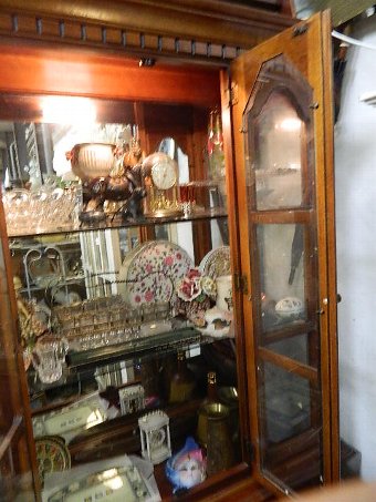 Antique traditional large display case