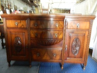 fabulous victorian mahogany sideboard