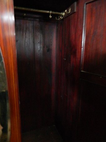Antique Spectacular Georgian/ Regency mahogany double wardrobe