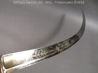 Antique English Light Company 1803 Officer’s Sword