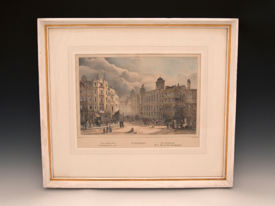 Lithograph of Charing Cross