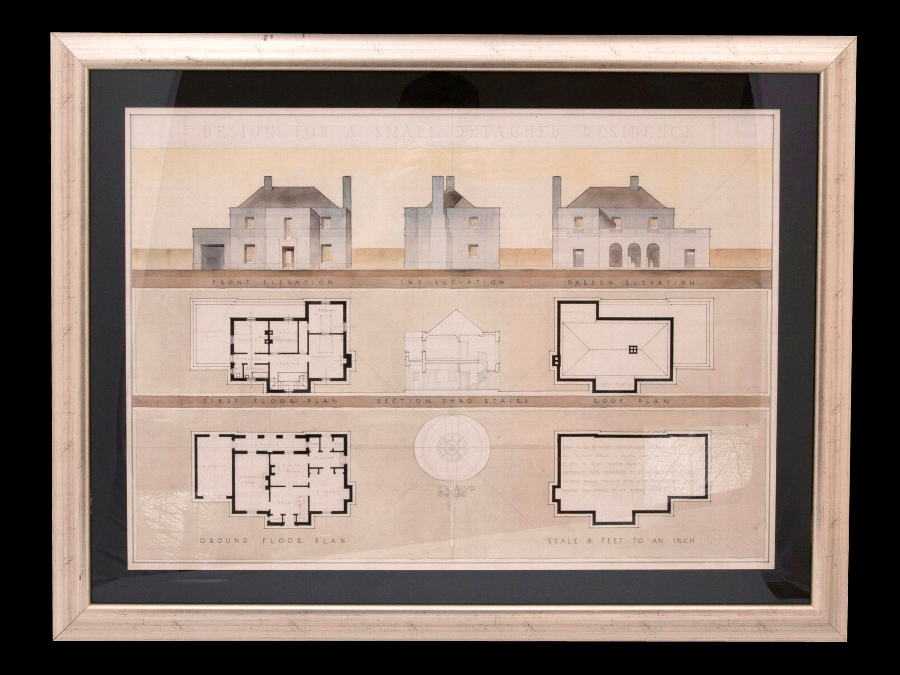 1930 Architectural Drawing