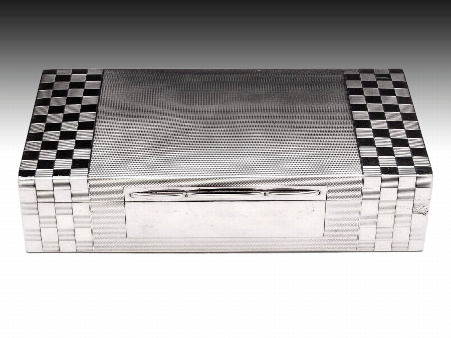 SILVER CIGARETTE CASE