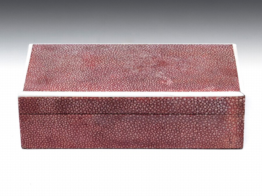 ART DECO SHAGREEN BOX