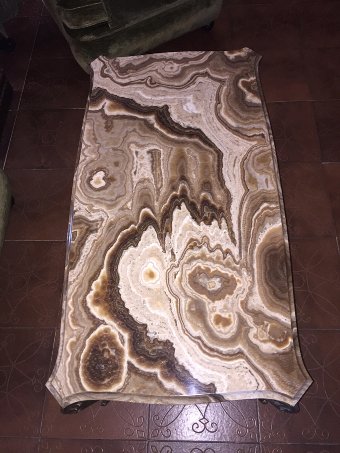 Antique Coffe Table with marble top