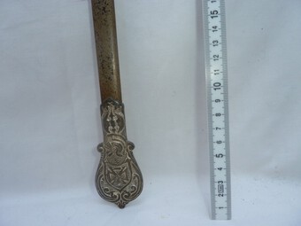 Antique AN AMERICAN MASONIC SWORD AND SCABBARD
