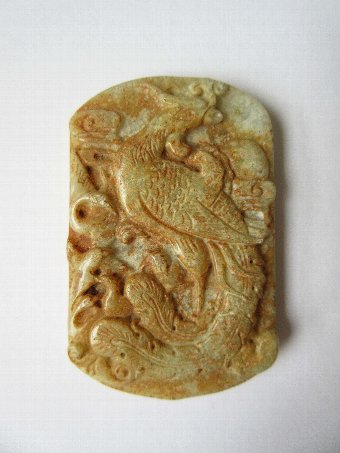 Chinese carved jade : Phoenix