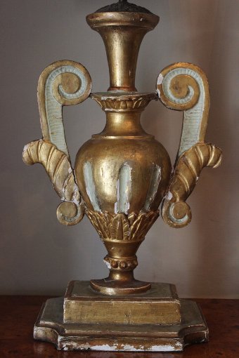 Antique Good Pair of 19th Century Italian Table Lamps