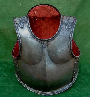 Nice original Deccan Indian mughal islamic wootz Armour cuirass Bakhtar Breastplate
