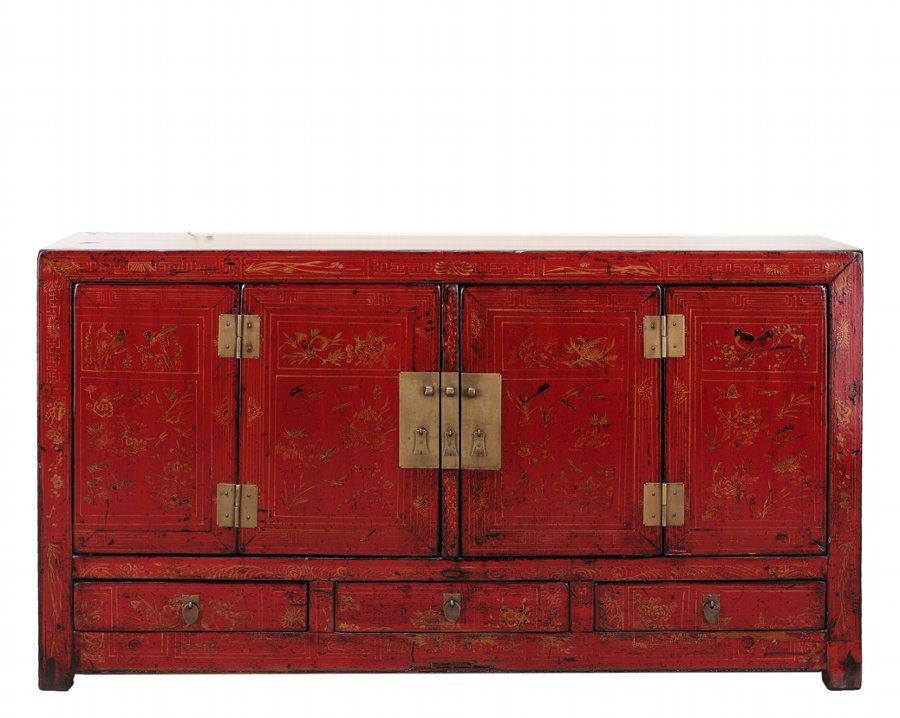 Painting Dongbei Cabinet, living room sideboard. C.1900