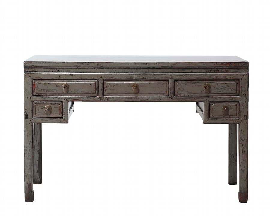 Ningbo Table with 5 drawers