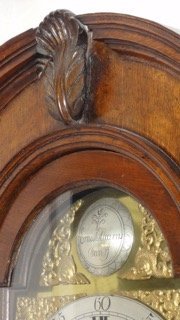 Antique Scottish 18th Century Oak Longcase Clock by Ernest Mearns, Banff