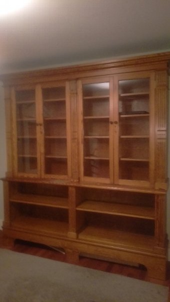 Antique Antique Pine Dresser/Book Shelve