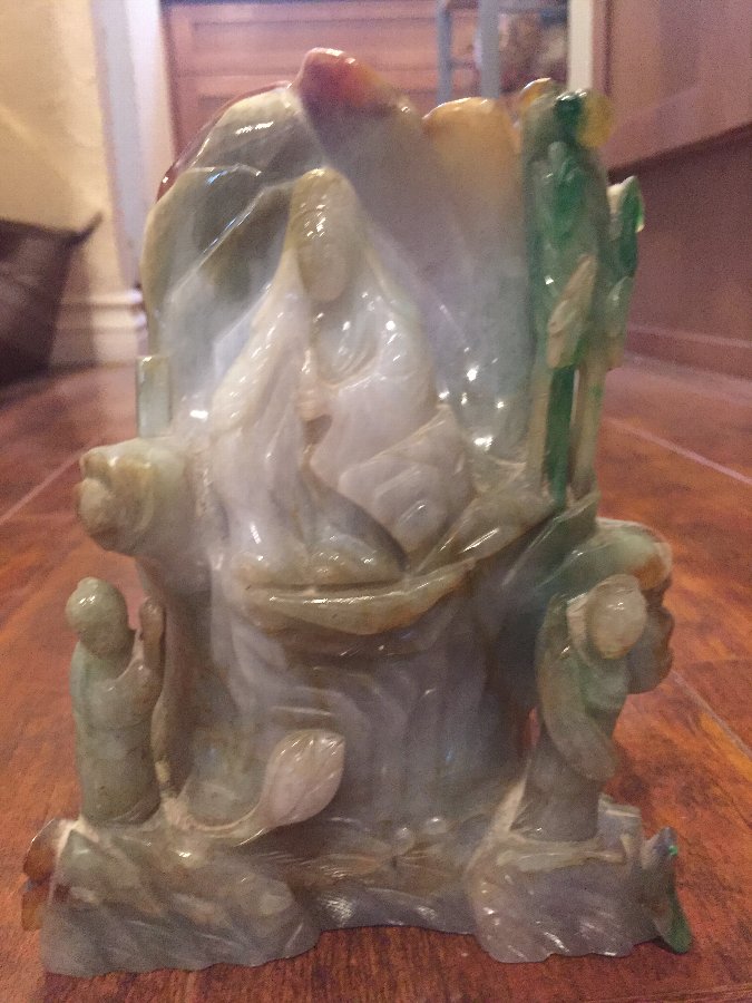 Antique Jade Statuette