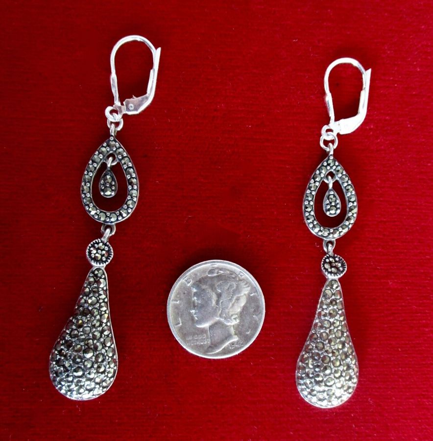 Silver sales hippie earrings