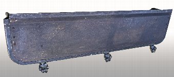 Antique Brass Fire Fender. 48