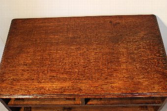 Antique Small Georgian Oak Chest of Drawers