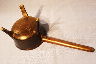 Antique 18th Century Cast Bronze Skillet or Posnet