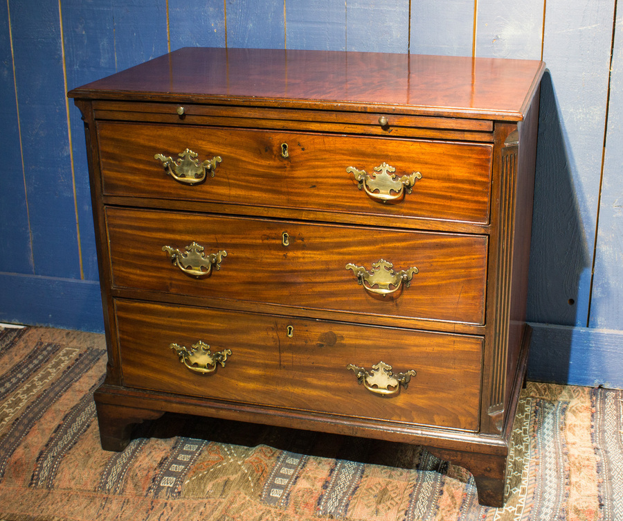 Antique Small 18th Century Georgian Mahogany Chest of Drawers