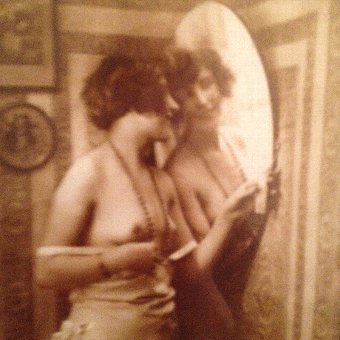 Antique 1920s nude woman photos