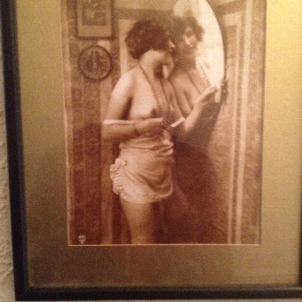 Antique 1920s nude woman photos