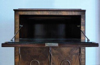 Antique Superb 1930's Rosewood Cocktail Cabinet