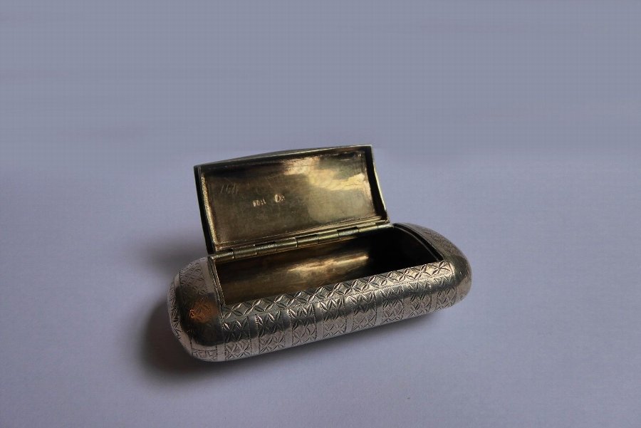 Antique George III Silver Snuff Box