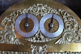 Antique Antique Mahogany Musical Longcase Clock