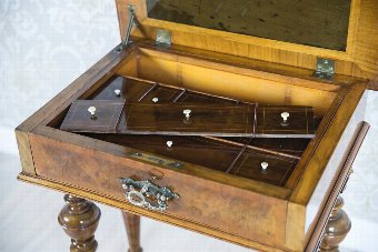Antique Eclectic Sewing Table, Circa 1900