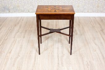 Prewar, Intarsiated Small Table
