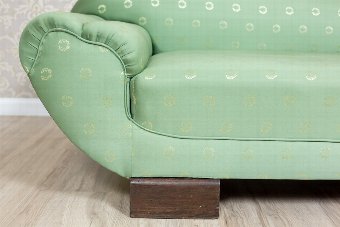 Antique Art Deco Sofa/Chaise Longue