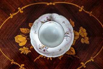 Antique A Porcelain Cup with a Saucer